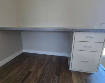Custom Organizational Dorm Space Saver Desk